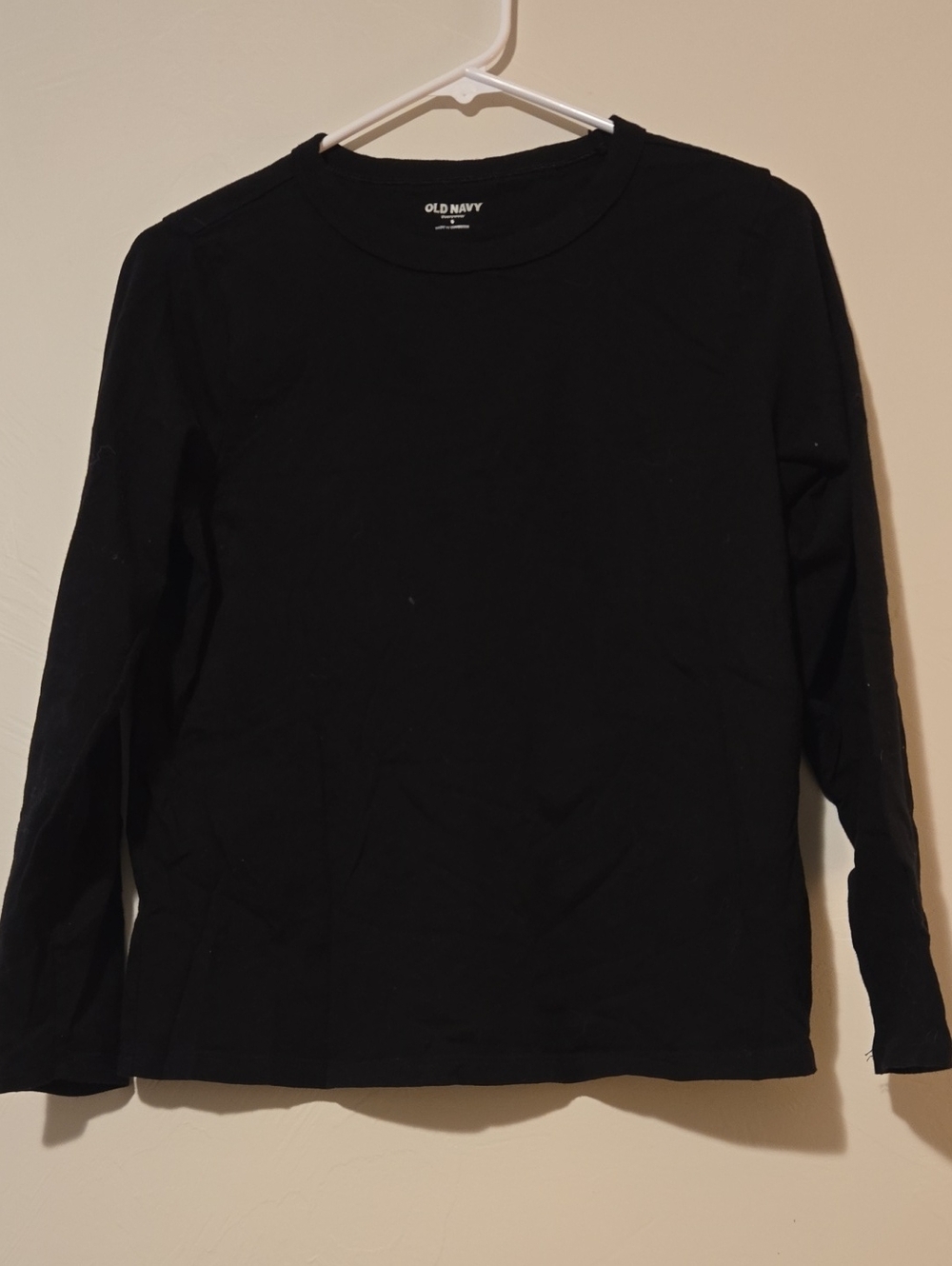 Old Navy Black Long Sleeve Crewneck Long Sleeve